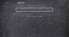 Desktop Screenshot of goldnest.de